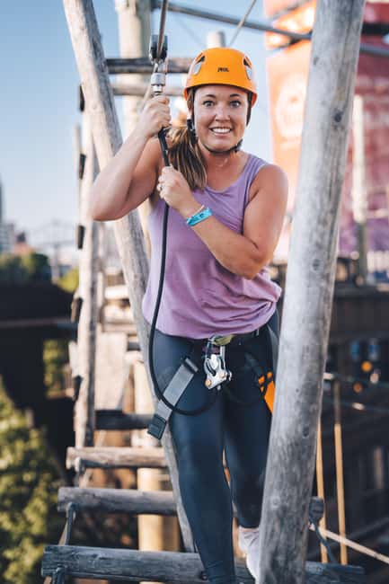 Montreal: Voiles En Voiles Aerial Park Admission Ticket - What to bring: your short packing list for comfort and grip