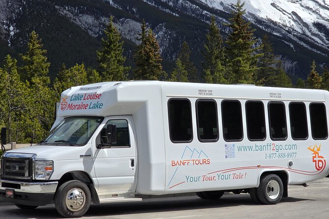 Moraine Lake and Lake Louise Half Day Tour - Riding in comfort from Calgary or Banff to the Rockies