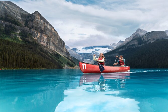 Moraine Lake & Lake Louise day Tour - from Canmore/Banff - What the included gear and van staying at the lake really changes