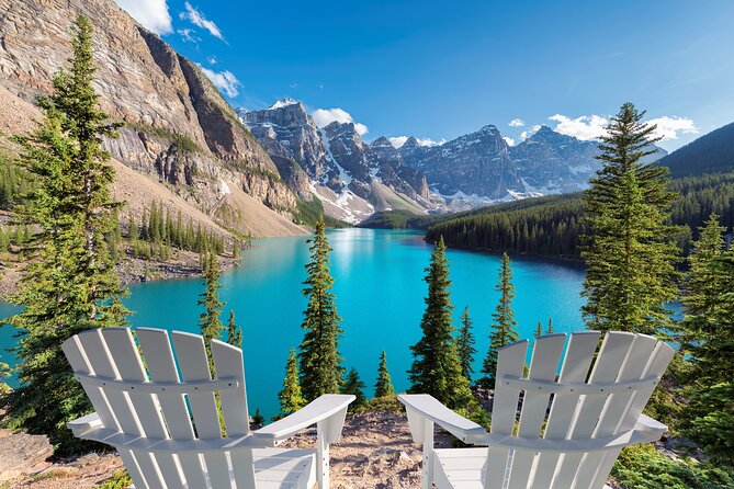 Moraine Lake, Lake Louise Johnston Canyon Banff National Park - Lake Louise: turquoise views with a time limit you can work with
