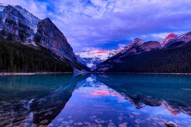 Moraine Lake Lake Louise Johnston Canyon Emerald Lake Day tour - Moraine Lake, the big turquoise hit (and only in the summer window)