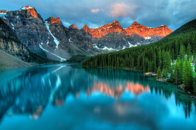 Moraine Lake & Lake Louise Sunrise | Award-Winning Premium Tour - Sunrise at Moraine Lake and Lake Louise is not just pretty, it is strategic