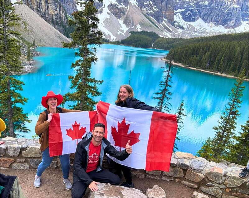 Moraine Lake Sunrise & Lake Louise from Calgary/Canmore/Banf - The real reason sunrise here hits different