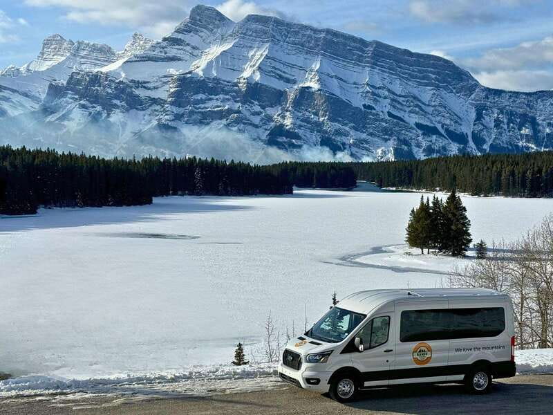Moraine Lake Sunrise & Lake Louise from Calgary/Canmore/Banf - Lake Louise before the crowd wave, with time to linger