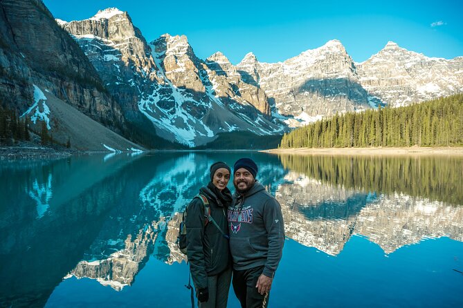 Moraine Lake Sunrise & Lake Louise Golden Hour Experience - After sunrise at Moraine: your free time makes it feel less rushed