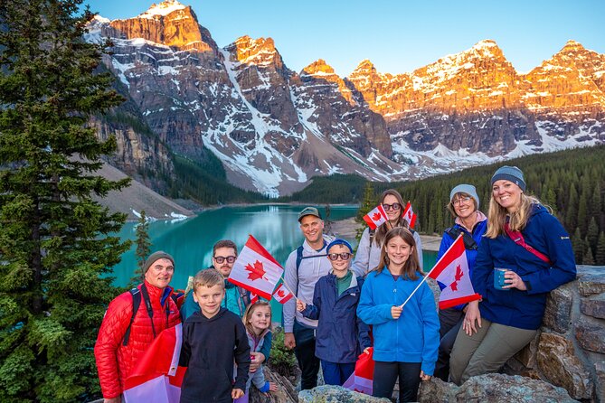 Moraine Lake Sunrise: Premium Tour from Canmore & Banff - After sunrise: your two hours to explore at your own pace