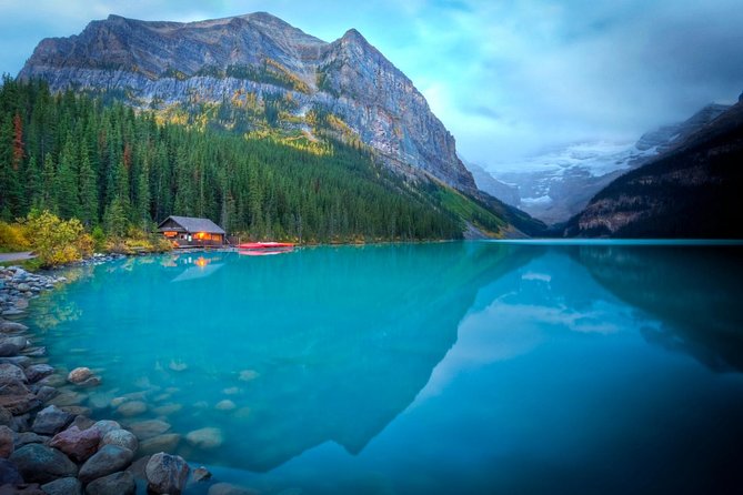 Mountain Lakes and Waterfalls - roundtrip from Banff - The Bow Valley Parkway wildlife viewing stretch to Victoria Glacier