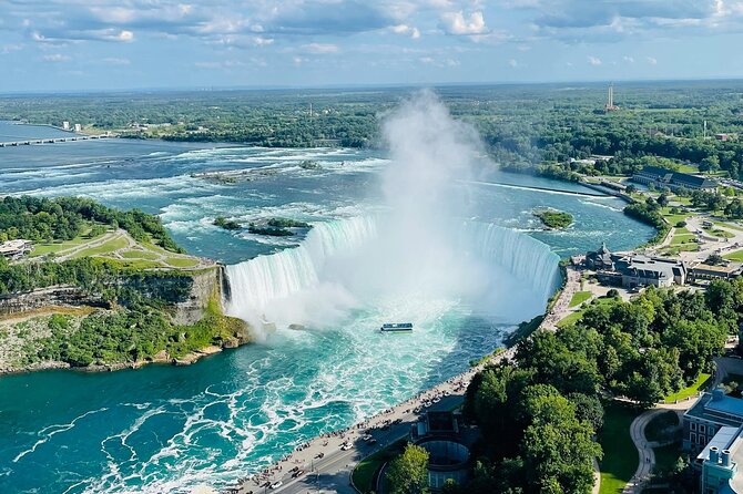 Niagara: Behind The Falls, Skylon Tower Ticket & Tesla Audio Tour - Skylon Tower observation deck: high views with e-voucher exchange