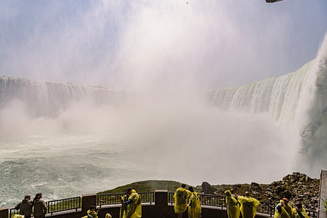 Niagara Falls Boat Ride VIP Boarding & Journey Behind the Falls - Journey Behind the Falls: Table Rock, stairs, and the underground roar