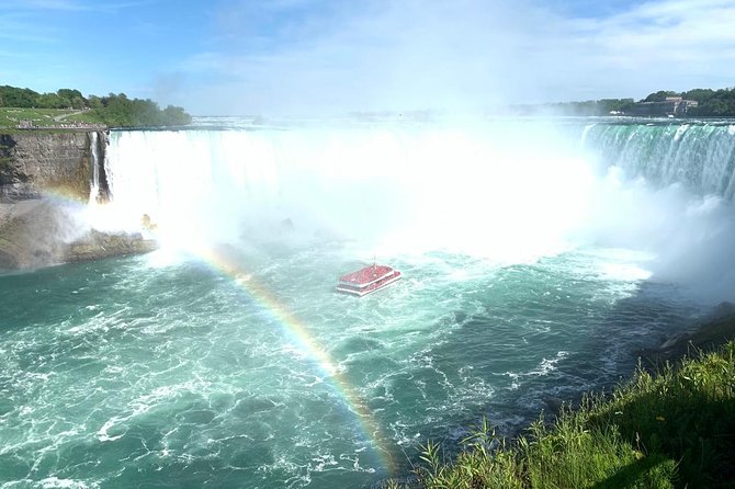 Niagara Falls Canada Day + Night Small Group Tour w/Falls Dinner - Small-group Mercedes van, pickup, and getting your bearings fast