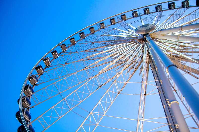 Niagara Falls, Canada: Niagara SkyWheel Ticket - The gondola experience: enclosed, climate-controlled, and surprisingly calming