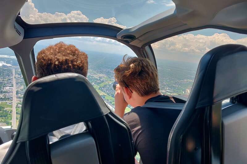Niagara Falls, Canada: Scenic Helicopter Flight - Getting Good Views: Seating Reality and What the Crew Does