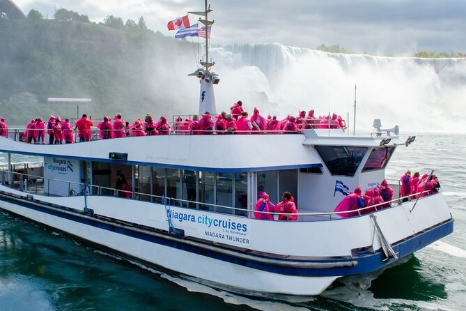 Niagara Falls Canada Walking Tour With Boat Cruise - Start smart: meeting outside Casino Niagara near Hard Rock Cafe