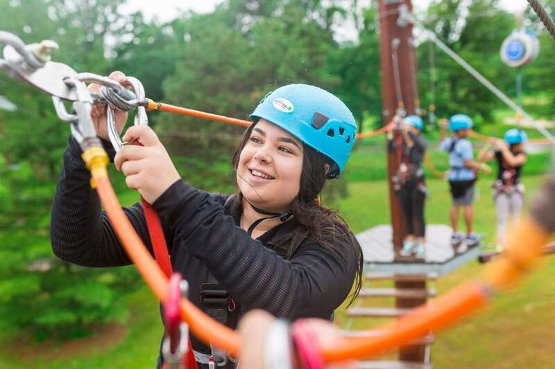 Niagara Falls, Canada: Whirlpool Adventure Ropes Course - Training With a Certified Guide: Helmets, Harness Fit, and Coaching