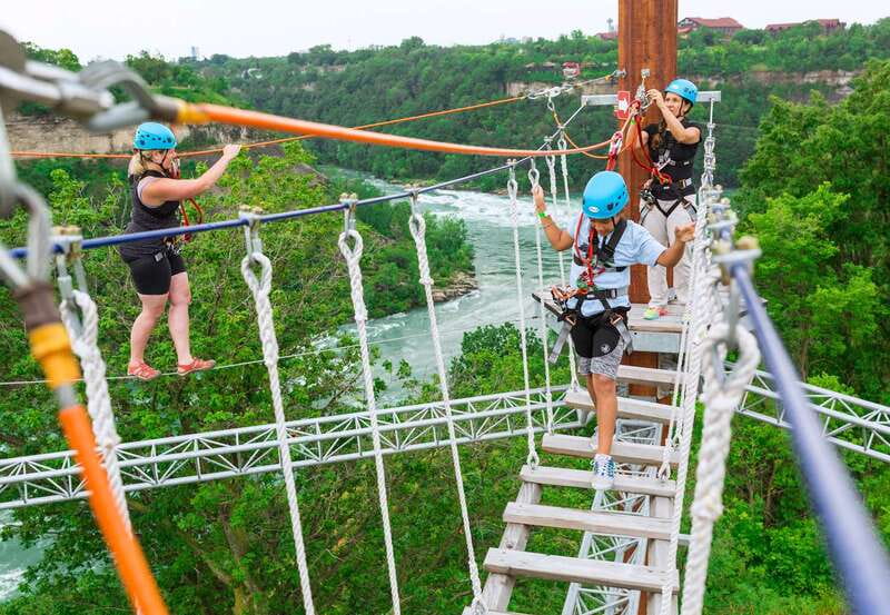 Niagara Falls, Canada: Whirlpool Adventure Ropes Course - Kids, Classic, or Extreme: Picking the Right Course Mix