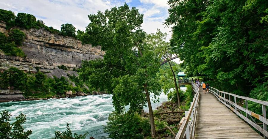 Niagara Falls, Canada: White Water Walk Entry Ticket - Niagara Gorge learning stops: geology, plants, and animals