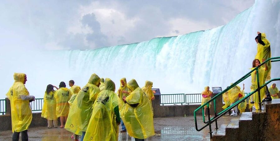 Niagara Falls: Day Tour with Boat & Journey Behind the Falls - Free time and walking: Niagara area time plus Clinton Hills