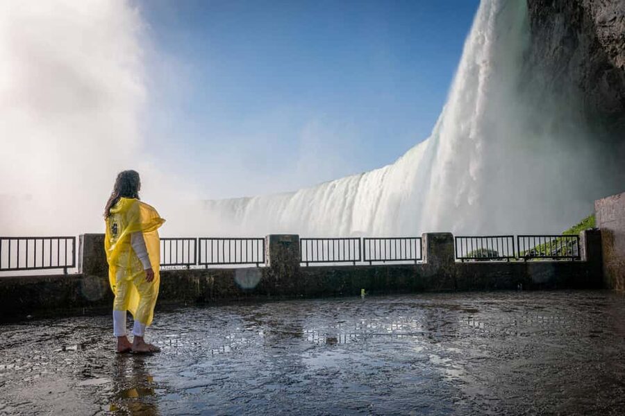 Niagara Falls: Early Access Boat & Journey Behind the Falls - The Niagara City Cruises ride: poncho, mist, and best sightlines