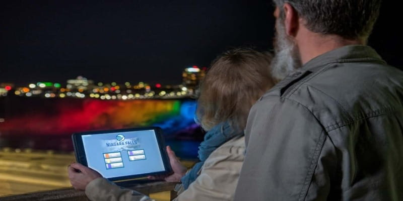 Niagara Falls: Guided Night Tour w/ Dinner & Hotel Transfer - Niagara Falls after dark: hotel pickup, dinner views, and a quick, focused route