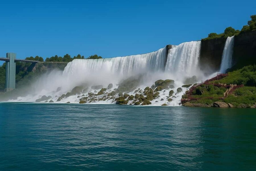 Niagara Falls, ON: Guided Tour with Boat, Skylon & Journey - Hornblower Cruise: The Mist-Up-Front Moment (Plus the Winter Swap)
