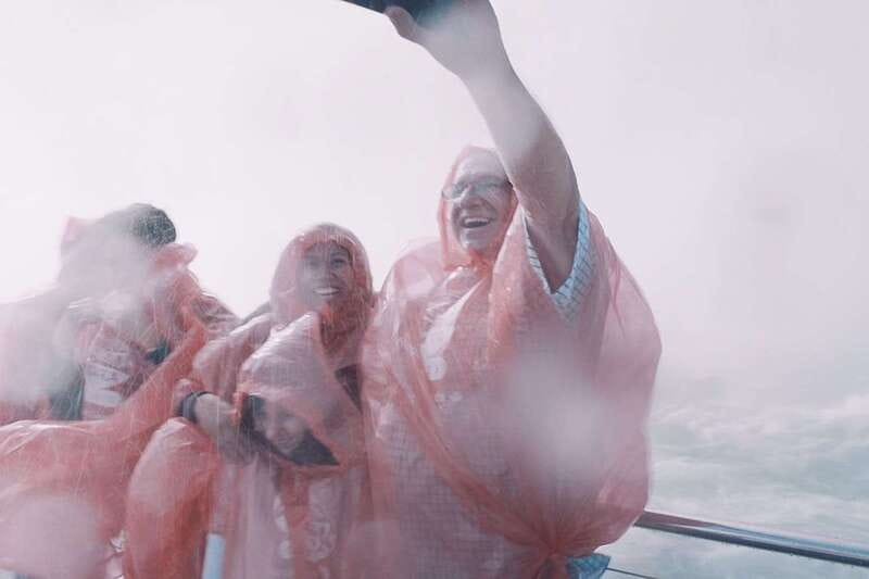 Niagara Falls, ON: Helicopter Ride with Boat & Skylon Lunch - A 5.5-hour Niagara Falls combo that hits every angle