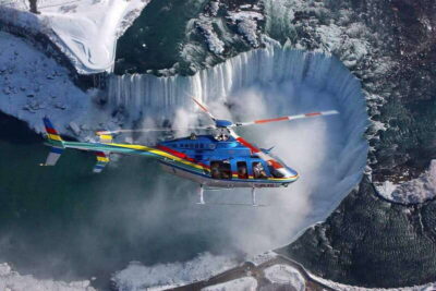 Helicopter Ride with Boat & Skylon Lunch