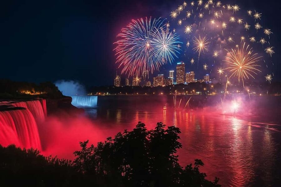 Niagara Falls: Skylon Tower, Fireworks & Walking Tour Canada - Price and value for a 90-minute Niagara Falls evening