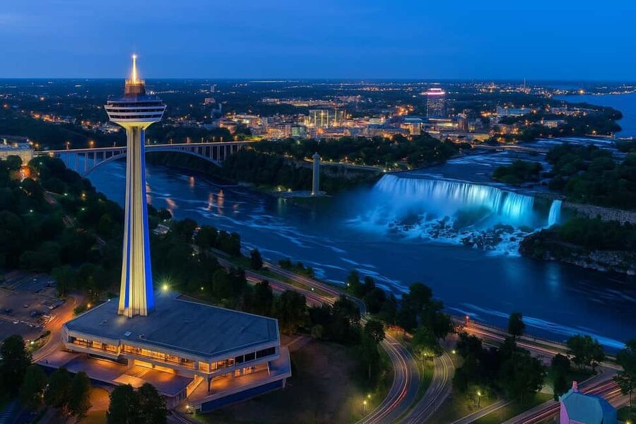 Niagara Falls: Skylon Tower, Fireworks & Walking Tour Canada - A guided walk on the Niagara Parkway, close enough to feel the mist