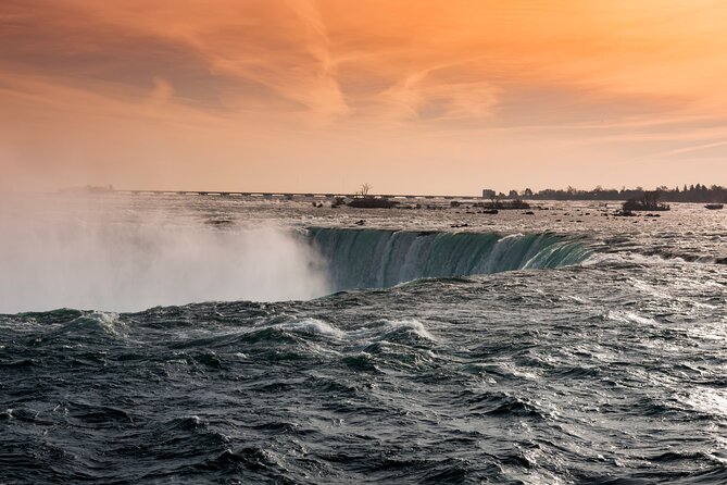 Niagara Falls Tour from Toronto: Boat Ride & Journey Behind Falls - Horseshoe Falls photo time: when 10 minutes can still work