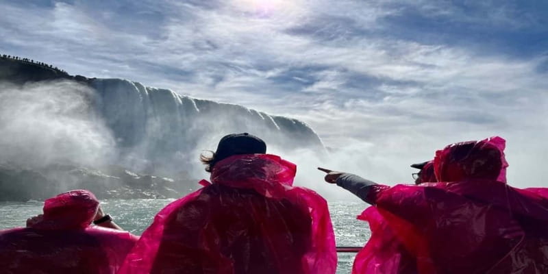 Niagara Falls Tour: Skylon, Journey Behind Falls & Boat Ride - Journey Behind the Falls: 125 feet down into tunnels and mist decks