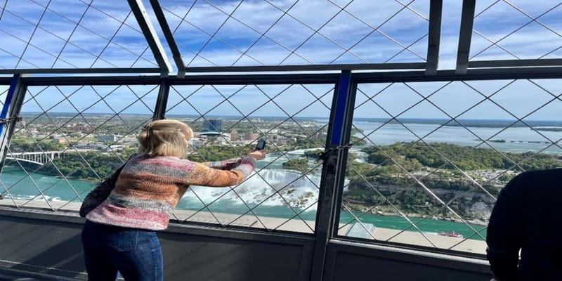 Niagara Falls Tour: Skylon, Journey Behind Falls & Boat Ride - Skylon Tower: the 520-foot glass elevator and birds-eye photo ops