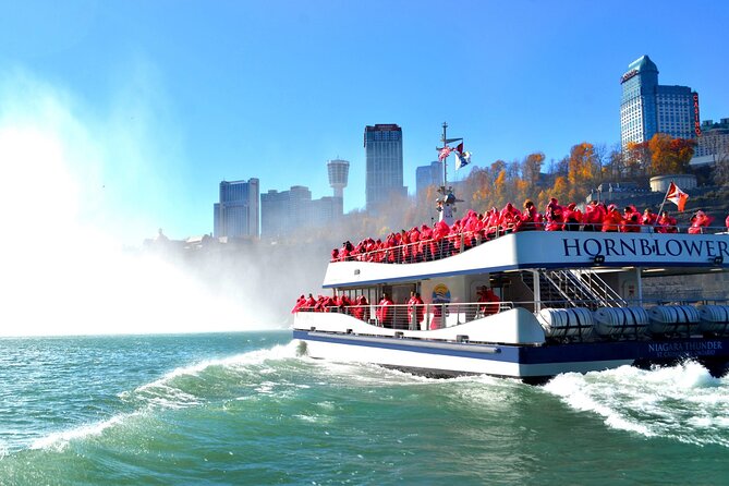 Niagara Falls Tour with Boat Ride & Journey Behind the Falls - The guided walking portion, where the guide turns chaos into context