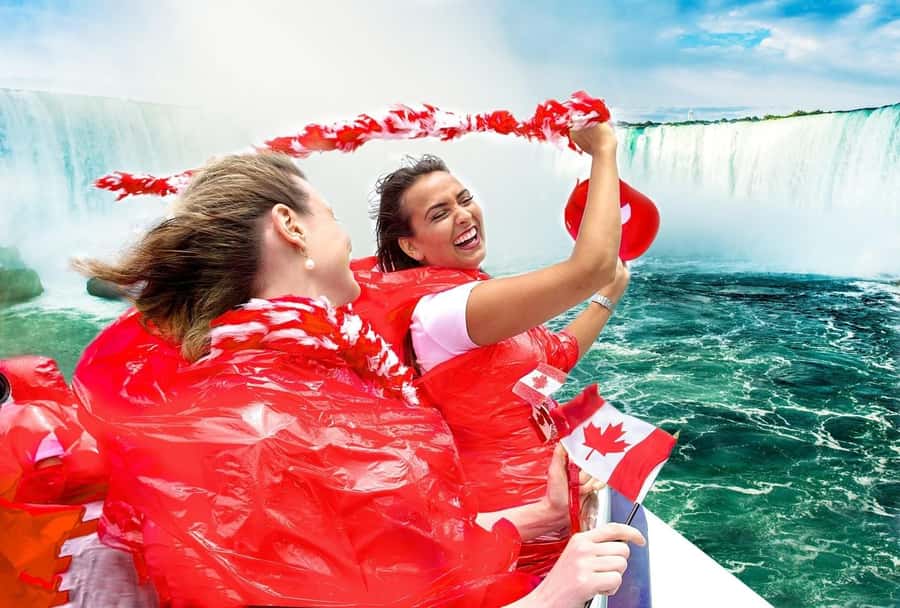 Niagara Falls Tour with Skip the Ticket Line Boat Cruise - Winter dates: Journey Behind the Falls instead of the boat