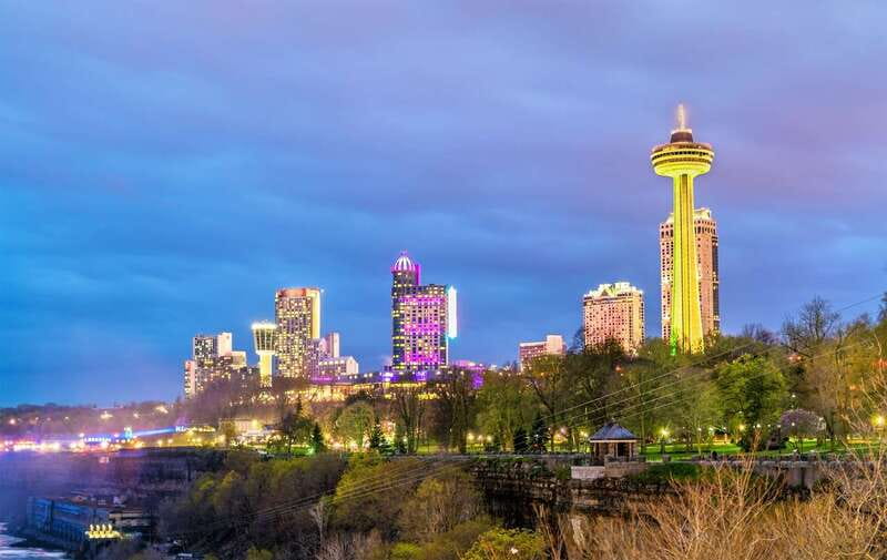 Night on Niagara Walking Tour with Fireworks Cruise + Dinner - Table Rock House Restaurant dinner, where the Horseshoe Falls are the main course