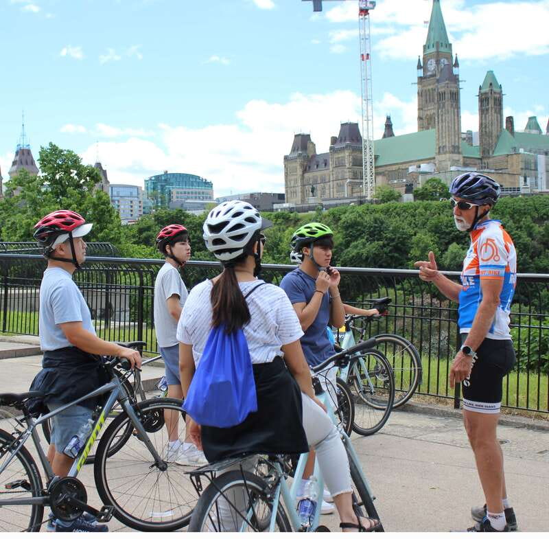 Ottawa 200th Anniversary Guided Bike Tour - Bikes, Helmets, Storage, and E-Bike Options That Matter for Comfort