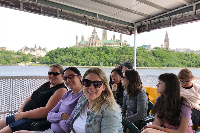 Ottawa Boat Cruise - Paul's Boat Line - Sussex Drive from the water, plus a Samuel de Champlain lookout