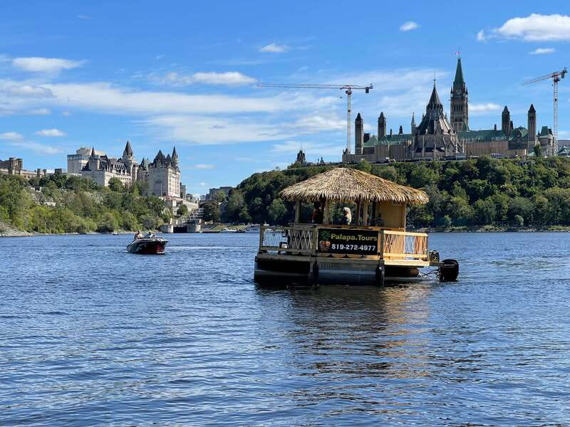 Ottawa: Floating Tiki Bar Cruise on the Ottawa River - Why This Floating Tiki Bar Works on the Ottawa River