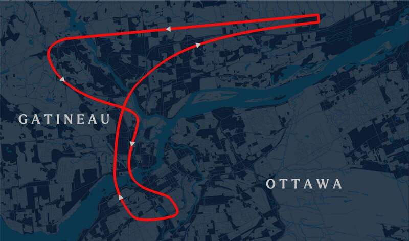 Ottawa: Helicopter Ride with Live Commentary - Chelsea and Gatineau Park: when “green” becomes shape