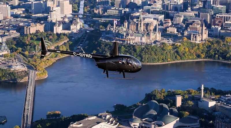 Ottawa: Helicopter Ride with Live Commentary - Rideau Canal and the Ottawa River: the best “wow per minute”