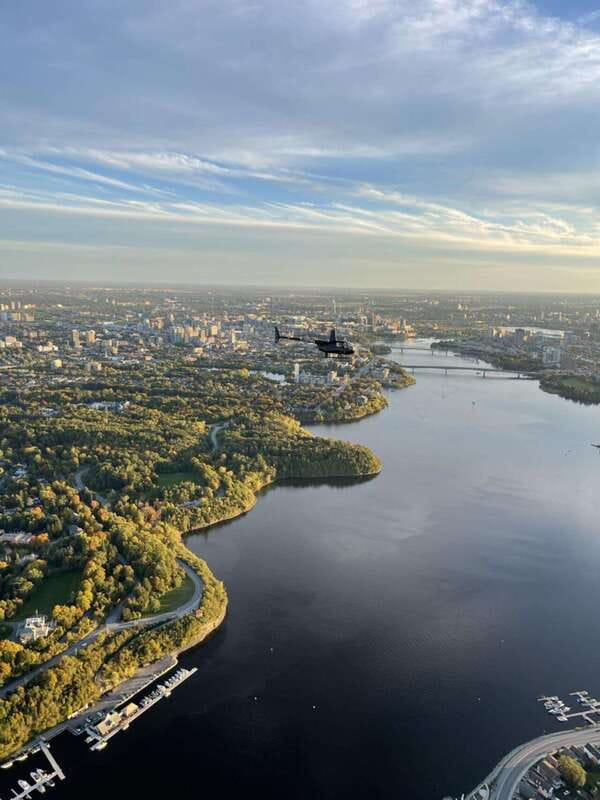 Ottawa: Helicopter Ride with Live Commentary - Time management: why 20 to 30 minutes works