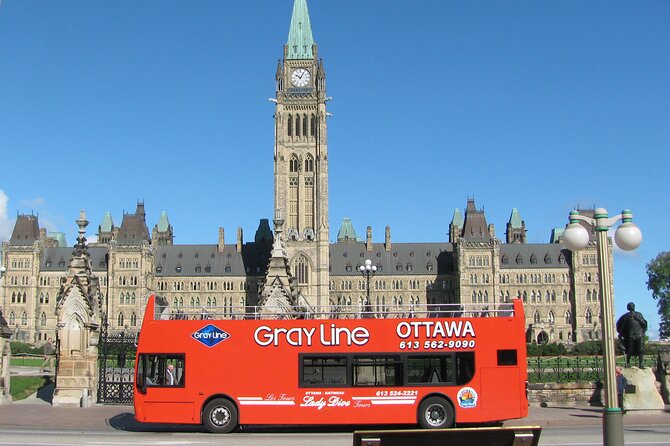 Ottawa Hop-On Hop-Off Sightseeing Tour - Hop-on flexibility: the 50-minute loop and staying for the full route