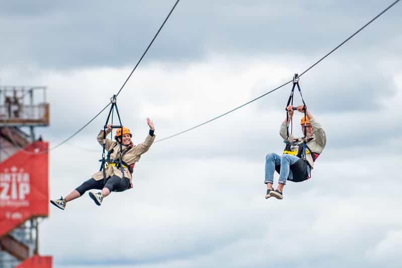 Ottawa: River Zipline Adventure - Check-in at Zibi in Gatineau, then gear up for the climb