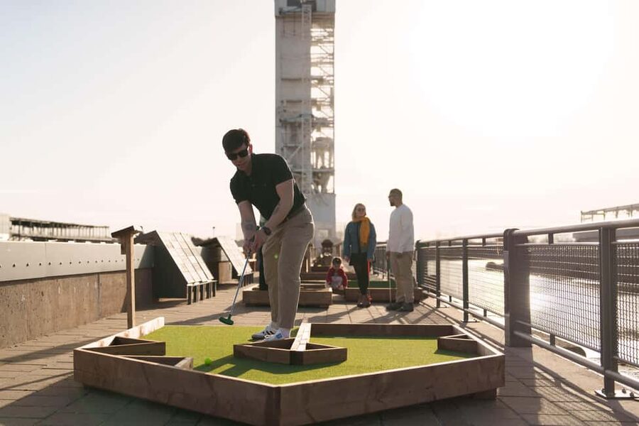 Outdoor mini golf in Montreal - Old Port Setting and the Views That Make It Feel Like More Than Mini Golf