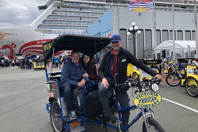 Pedicab Tour of Victoria from Cruise Ship Terminal - Price and what the $180.24 per person really buys