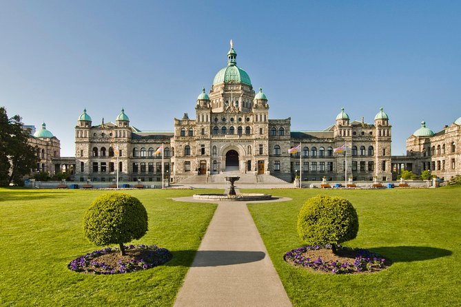 Pedicab Tour of Victoria from Cruise Ship Terminal - Old Town and the inner harbour, where Victoria performs