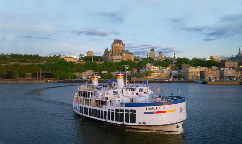 Québec City: Guided Sightseeing River Cruise - First pass: Old Québec and the Château Frontenac photo views