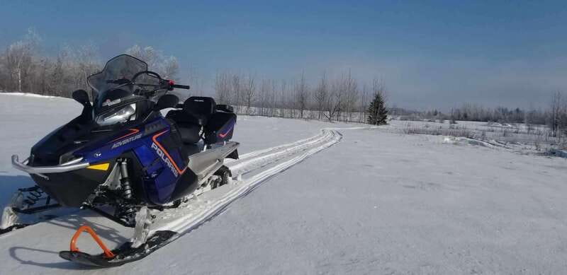 Quebec City: Guided Snowmobile Tour - Meeting point details at 186 Côte Lafleur (Auberge Le Ptit Bonheur)