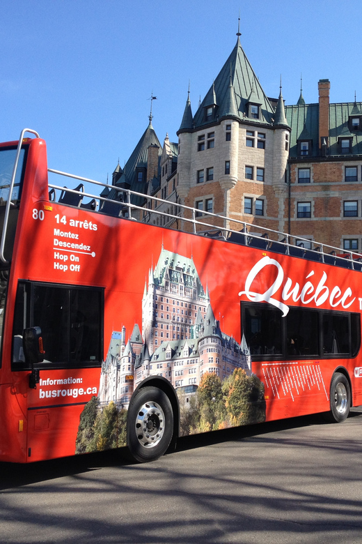 Quebec City: Hop-on Hop-off Open-Top Double Decker Bus Tour - The audio guide: what it does well (and where it may fall short)