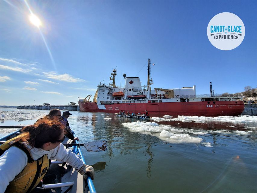 Quebec City: Ice Canoeing with Hot Chocolate & Sauna - The return to shore and the debrief: warm down before you go numb