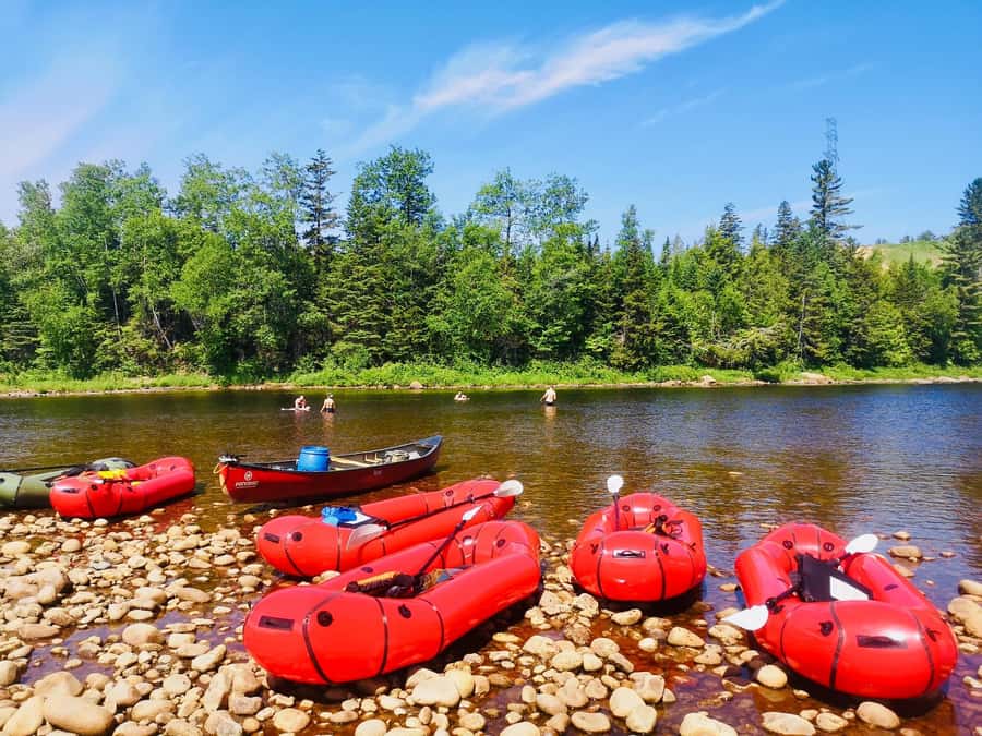 Quebec City: Montmorency River Inflatable Kayak Guided Tour - The shuttle to the river put-in: set-up time, not wasted time